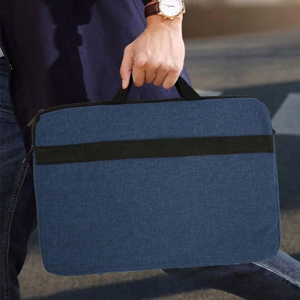Colorful 15.6Inch Laptop Sleeve Waterproof Adjustable Shoulder Strap Handbag Shockproof Carrying Case Work Office