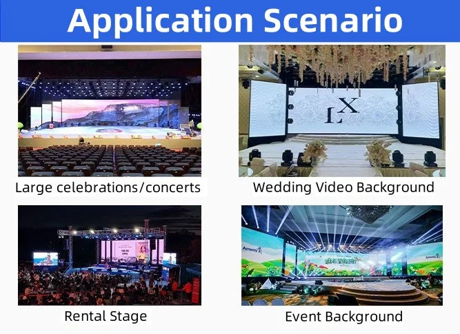 Hot-selling custom-made indoor P2.976 LED screen/LED video wall from Chinese factory
