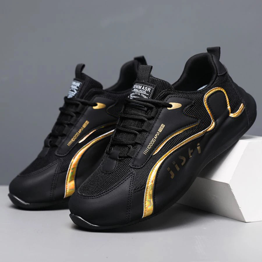 A Pair of Breathable Men's Training Shoes with Lace-Up Design, Comfortable and Lightweight, Suitable for Sports, Outdoor Activities, Commuting, and Casual Wear, Large Size Running Training Shoes