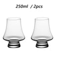 YWDL 2/4/6pcs Glass Whiskey Cup Set of 250ml Clear Lead Free Drinking Glasses Scotch Liquor Barware Beer Spirits Wine Glasse