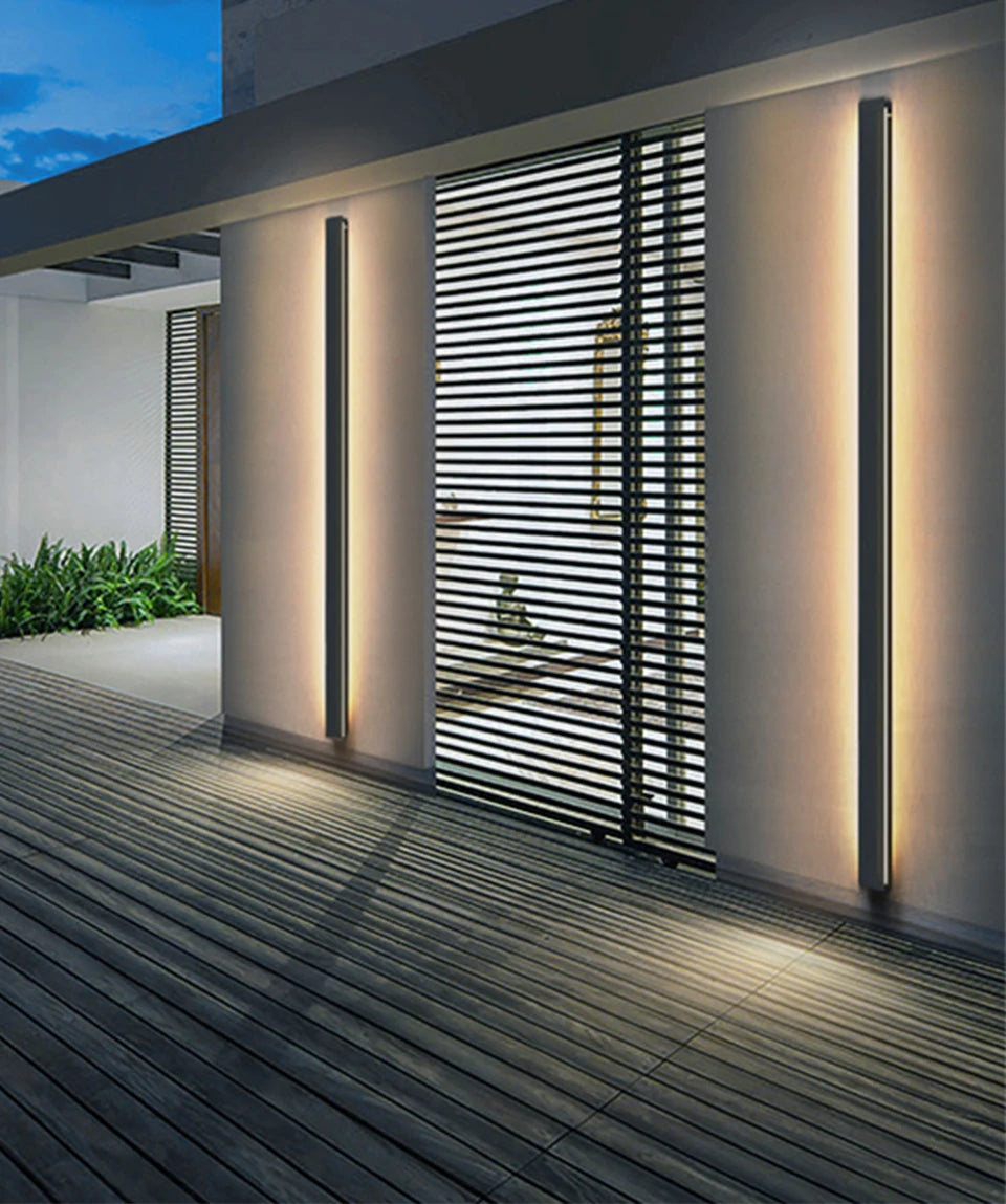 LED Outdoor Wall Light Modern Waterproof IP65 Villa Porch Garden Patio Exterio Wall Lamp Rainproof In Front of Garage Door Lamp