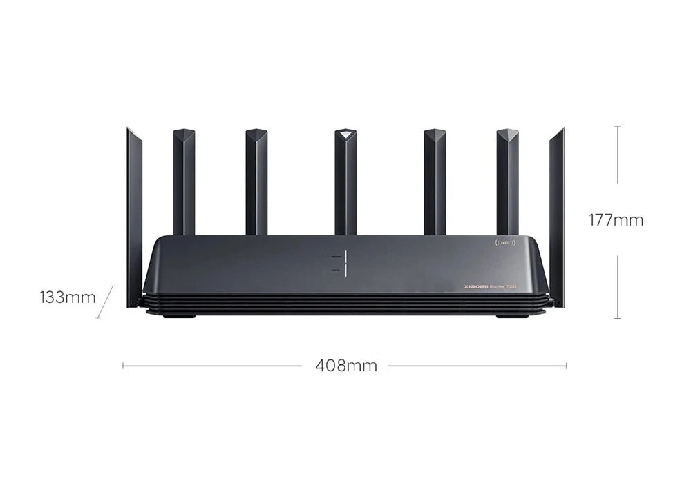 NEW Xiaomi Mi Router BE7000 Tri-Band WiFi Repeater VPN 1GB Mesh USB 3.0 IPTV 4 X 2.5G Ethernet Ports Modem Signal Amplifier -CN