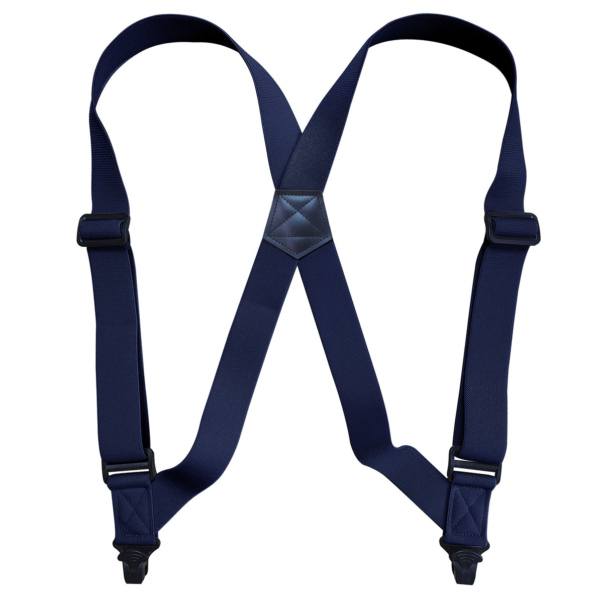 Suspenders for Men Work 3.8cm Wide 2 Plastic Clips Heavy Duty Big and Tall Trucker Suspenders Adjustable Elastic Trouser Braces
