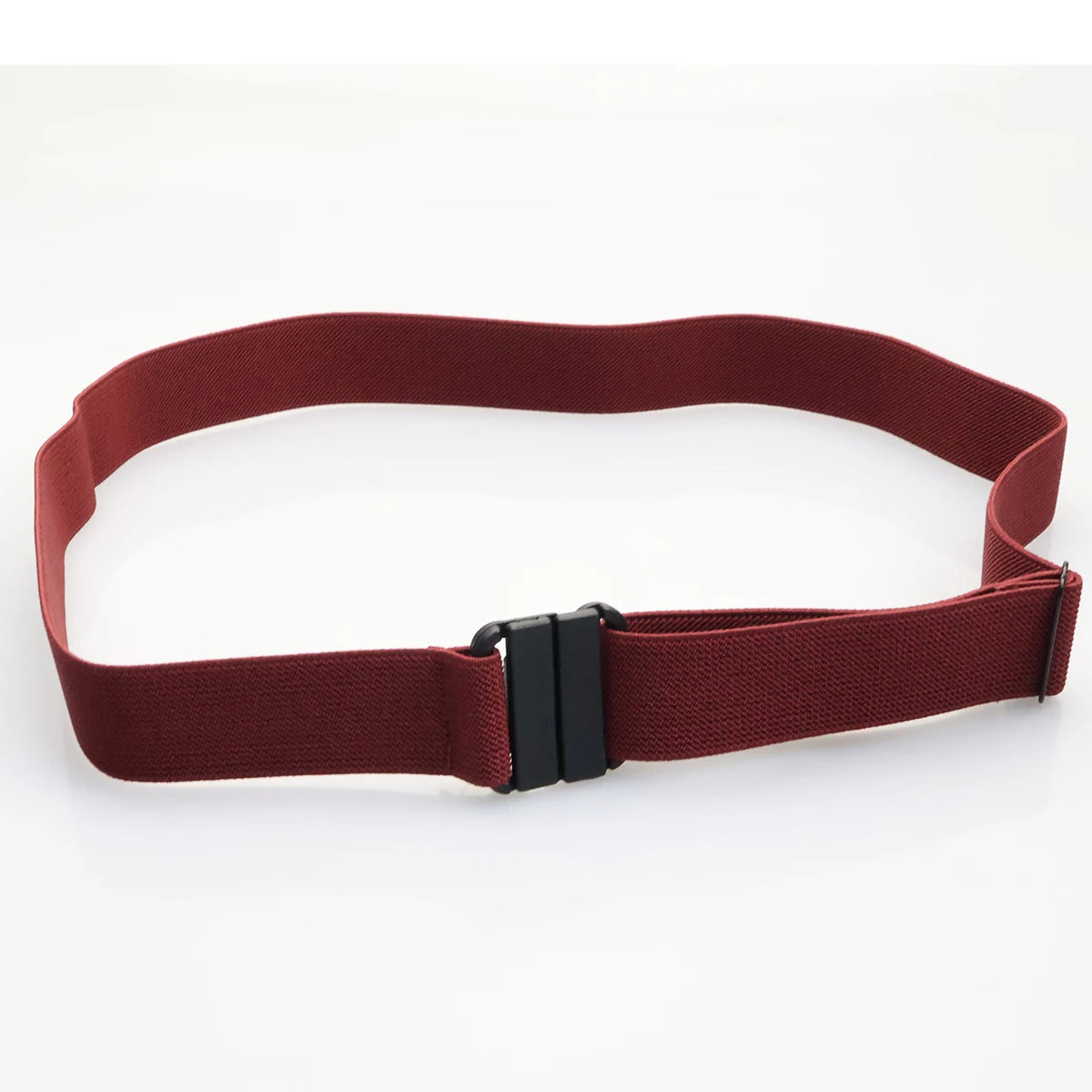 Casual Solid Color Elastic Belt Metal-free Ultra-light Elastic Belt Maximum length 140cm