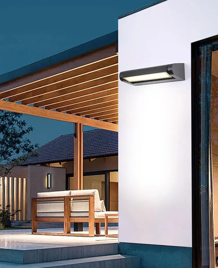 IP65 Waterproof Outdoor LED Wall Lamp Rotatable lamp Villa courtyard garden porch outdoor light Aluminum Wall Lights Fixture