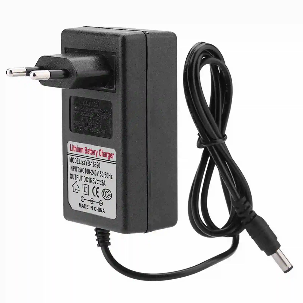 Battery Lithium Battery 16.8V 2A Replacement Power Adapter Lithium Ion Battery Safe