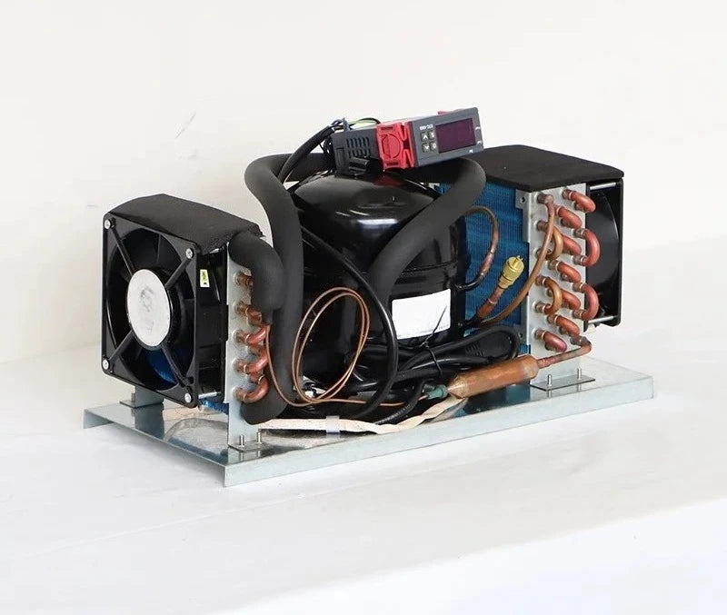 QD52A Small Air‑Cooled Refrigeration Unit 220V R134a Integrated Cooler with Optional Temperature Controller