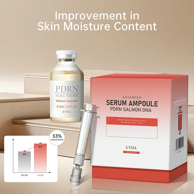 PDRN Serum Ampoules 30ml Renew Skin Daily Skincare Deeply Repair Multi-effect Skin Barrier Strengthening Firming Facial Serum