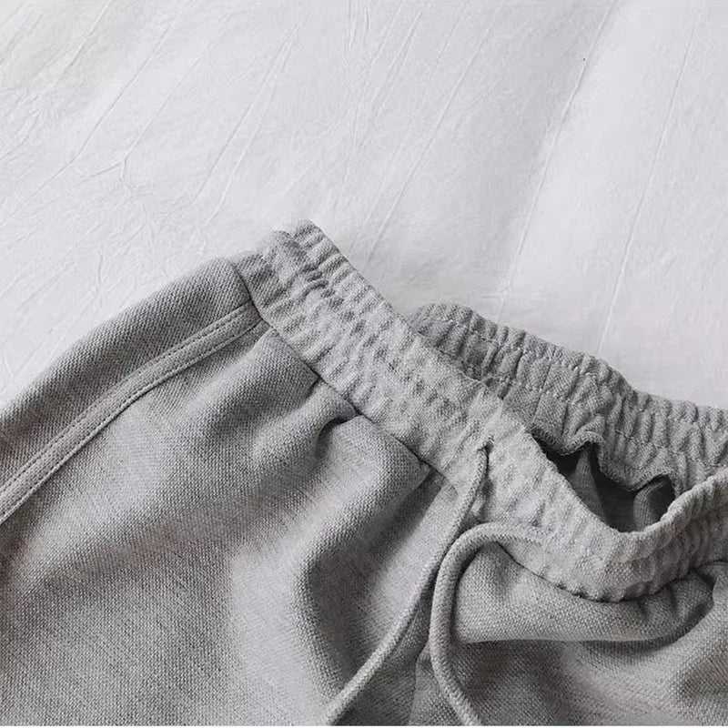 SMVP 2026 Women Casual Drawstring Sports Shorts Thin High Waist Yoga A-line Shorts Loose Women Running Straight Trousers Summer