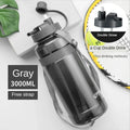 0.7/1/ 2/3L Large Capacity Sports Water Bottle Portable Debris Water Cup With Straw Outdoor Camping Picnic Climbing Water Bottle