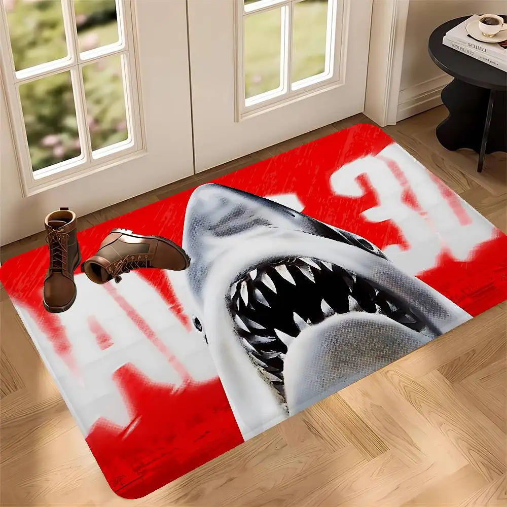 J-JAWS Movie Kitchen Mat Cheaper Anti-slip Modern Living Room Balcony Printed Modern Home Decor