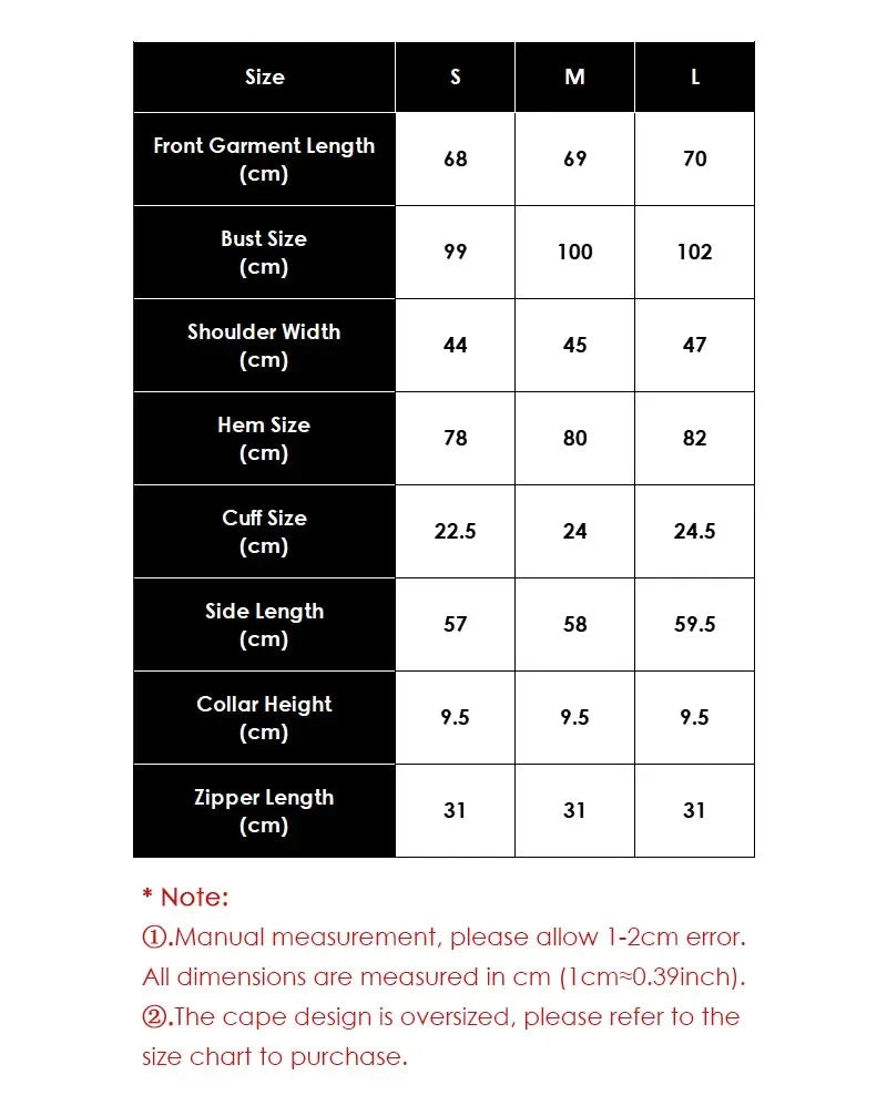 Women’s Autumn Thin Bat Sleeve Cotton Padded Jacket Easy On Off Fashion Warm Lightweight Comfortable Style