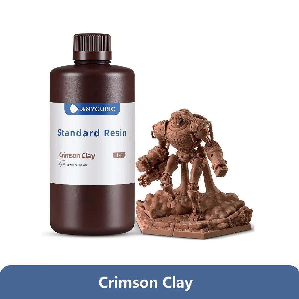10kg ANYCUBIC 405nm Standard Resin UV Resin For Photon 3D Printer High Precision UV Photopolymer Resin Printing Material