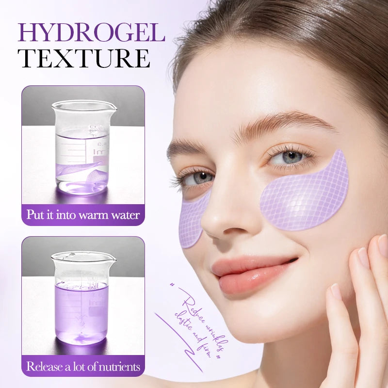 60pcs SADOER Probiotic Collagen Eye Mask Anti-aging Hydration Nourish Eye Skin Anti Dark Circles Smooth Fine Lines Eye Care