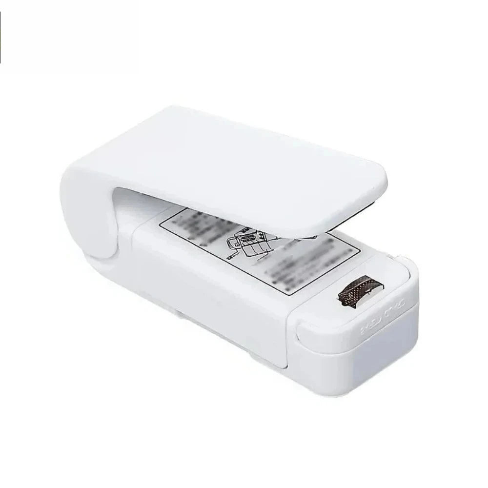 1pc Portable Mini Heat Sealer for Plastic Bags Snack Food Bag Sealing Machine Package Closure Home Kitchen Storage Accessory