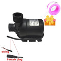Water Pump DC 24V 12V High Pressure Ultra Quiet Solar Lift 5M 800L/H Brushless Motor Submersible Water Pumps Quick Break Joint