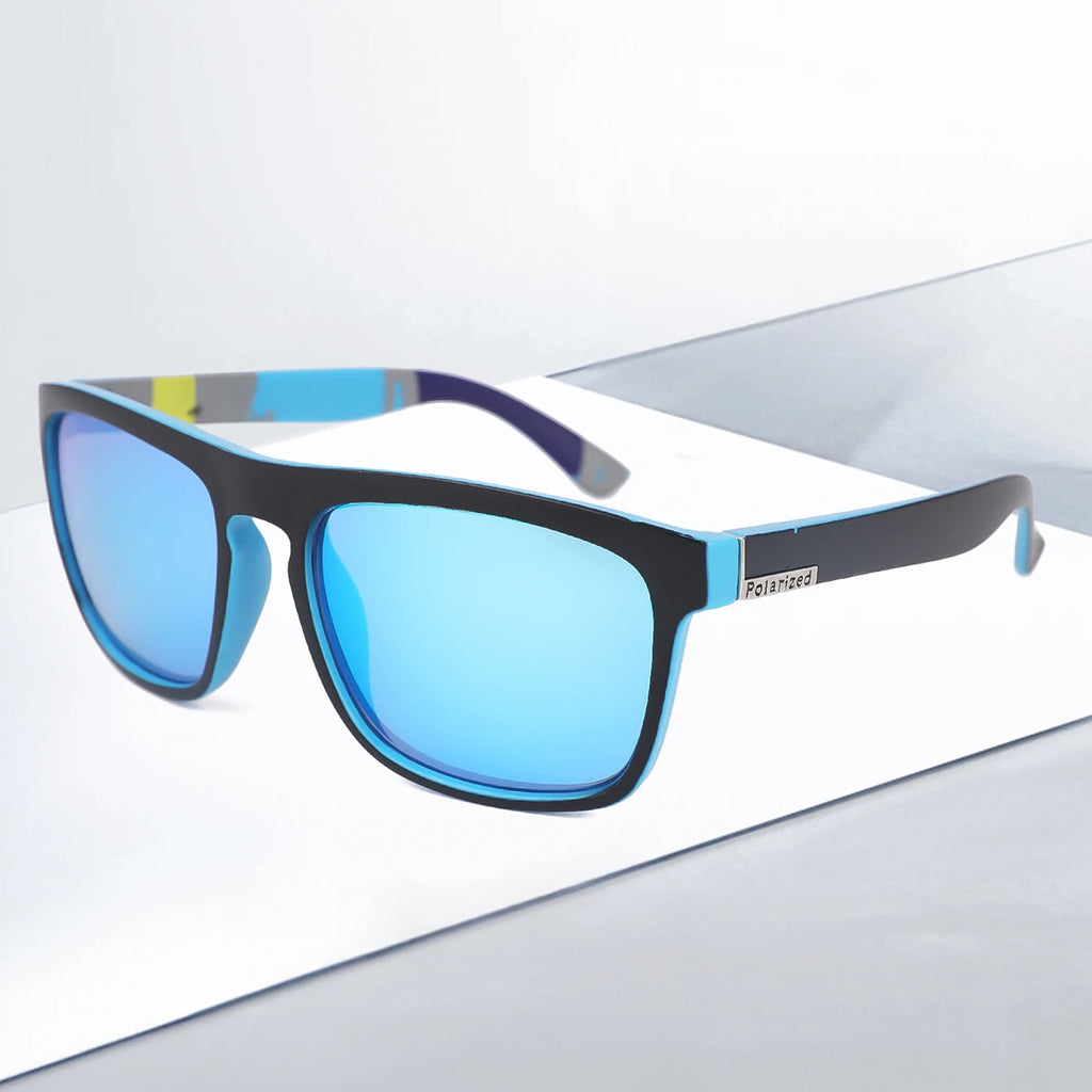 New Fashion Guy's Sun Glasses Sunglasses Men Classic Design Mirror Square Ladies Sun Glasses Women