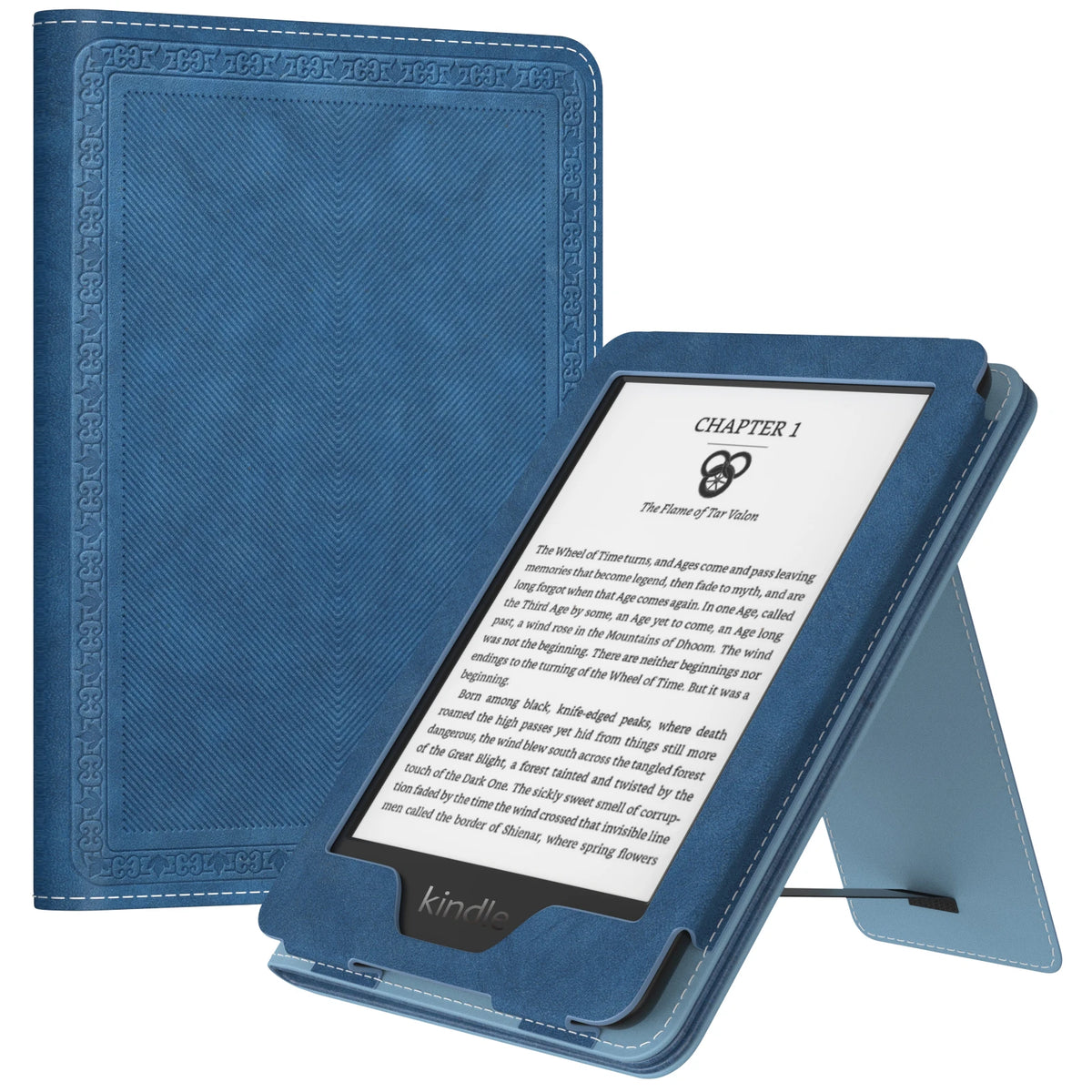 Case for 6" Kindle(11th Generation, 2024/2022 Release)/(10th Gen,2019)/Kindle(8th Gen, 2016), Ultra Lightweight PU Shell Cover