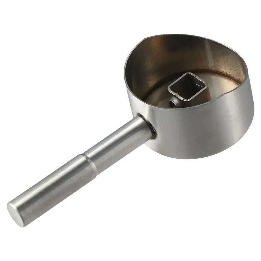 Stainless Steel Single Lever Handle Faucet Handle with Hot and Cold Color Button Shower Handle Replacement Water Tap Handle