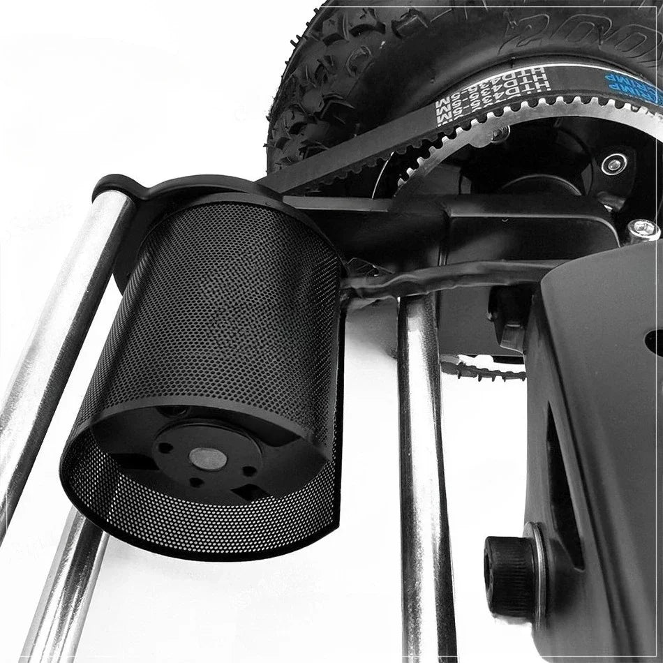 Four-wheel Drive Electric Skateboard Skateboard Belt Drive Frame Longboard Mountain Board 11-inch Bracket 8-inch Tire Double