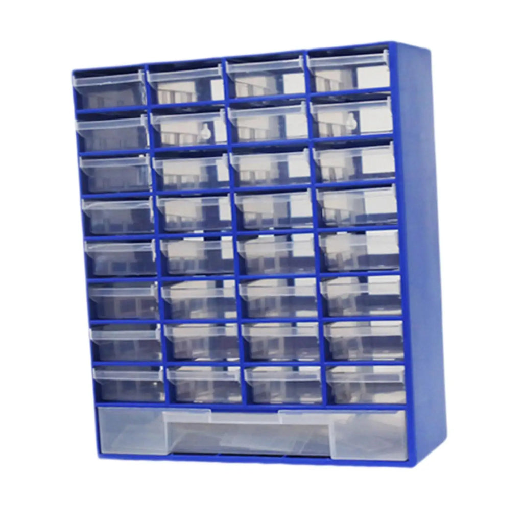 Drawer Storage Cabinet Organizer, Tool Box Container Garage Organization for Parts Hardware Nuts Screws Beads Garage