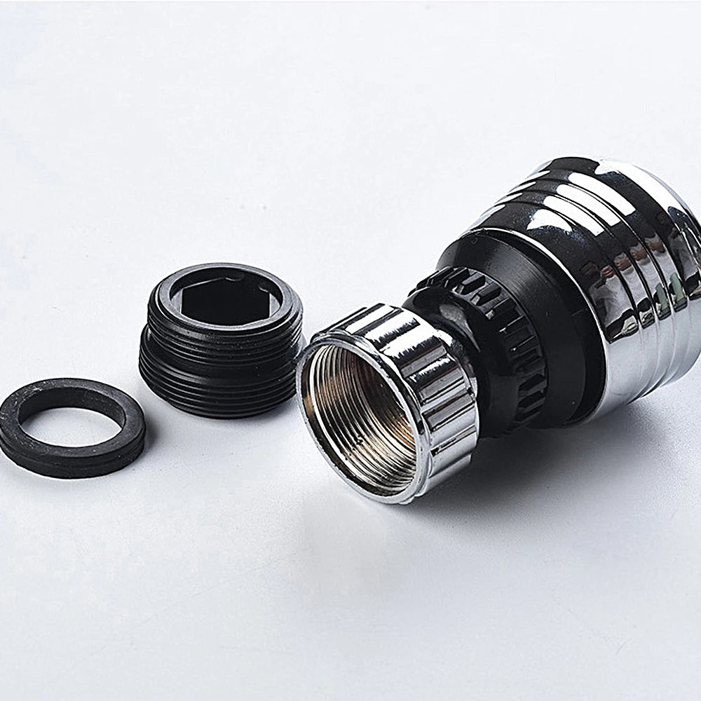Sink Tap Rotatable Water Bubbler 360 Degree Rotating Water Swivel Faucet Head Aerator for Kitchen
