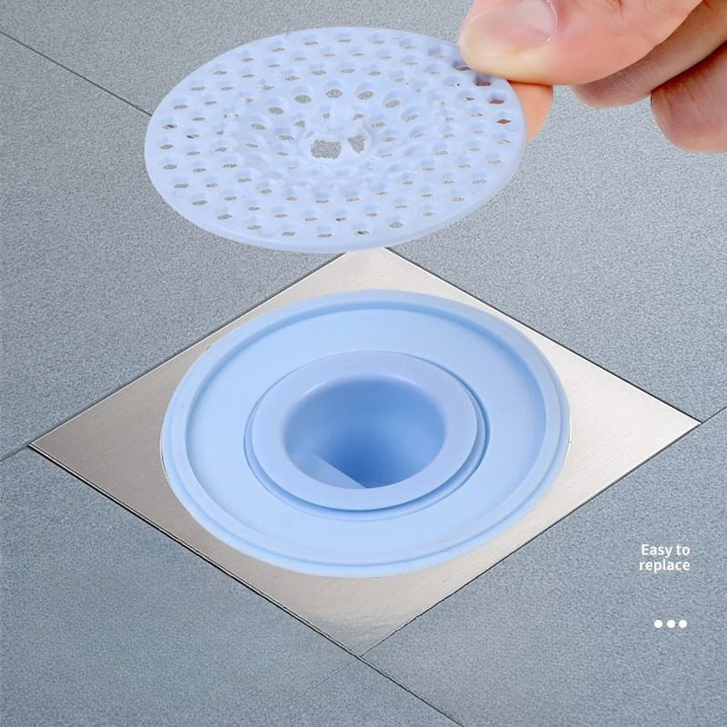 Sewer Anti-odor Anti-insect Floor Drain Bathroom Kitchen Anti-insect Cover Floor Drains Universal Drainage Hair Sink Strainer