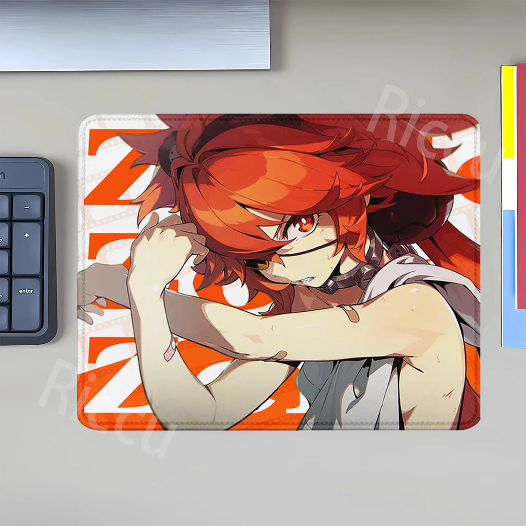 Mouse Pad Zenless Zone Zero Vivian Hoshimi Miyabi Ellen Joe Small Size Mousepad ZZZ Office accessories overlock teclado Desk Mat