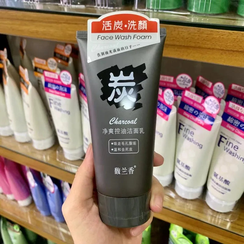 Orchid Green Tea Activated Carbon Seaweed Facial Cleanser Series Moisturizing Whitening Skin Care