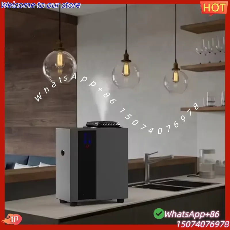 2026New Commercial HVAC Scent Diffuser Waterless Aromatherapy Diffuser Machine Essential Oil Diffuser for Home Hotel WIFI