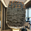 Loose Wave Natural & Deep Wave Soft Human Hair Extensions Remy Hair Pre-Looped Bundles Style 1