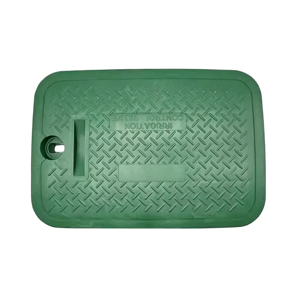 6-inch Landscape Valve Lid Accessing Underground Components Landscape Irrigation Green Plastic Lid Lightweight Design