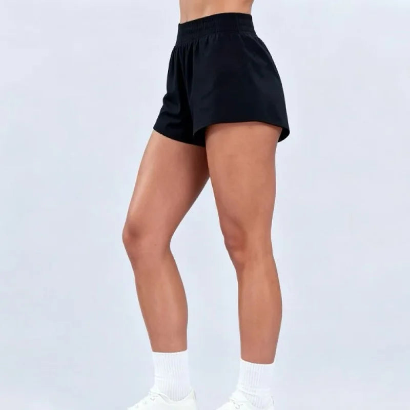Origin Training Shorts Elastic Wide Waistband Quick Dry Sweat Wicking Loose Fit Shorts Outdoor Workout Gym Athletic Outfit