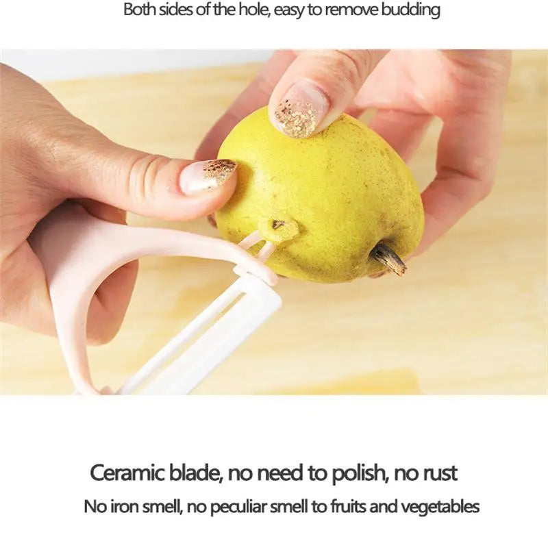 Kitchen Home Ceramic Peeler 4 Color Vegetable Fruit Peeler Kitchen Potato Carrot Cucumber Peeler Peeling Kitchen Gadgets
