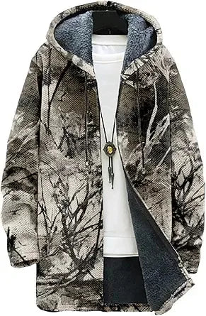 Spring Men's Trend Lapel Chenille Woolen Coat Woolen Coat