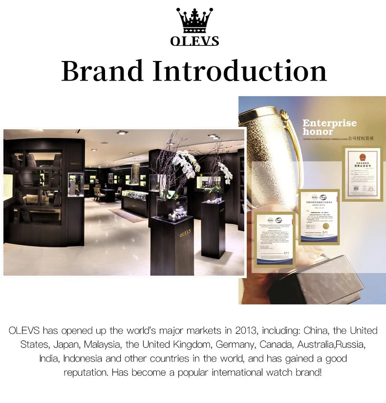 OLEVS 2870 Gold Men Watch Luxury Original Diving Series Men Watch Calendar Moon Phase Chronograph Sport Men Quartz Watch Gift