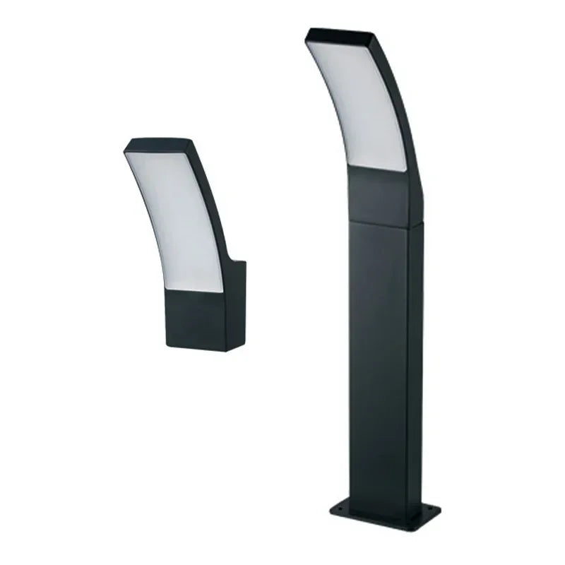 85-265V Indoor Outdoor LED Wall lamp For Garden Street Lighting Aluminum Modern Minimalist LED Wall Light Waterproof IP65 12W