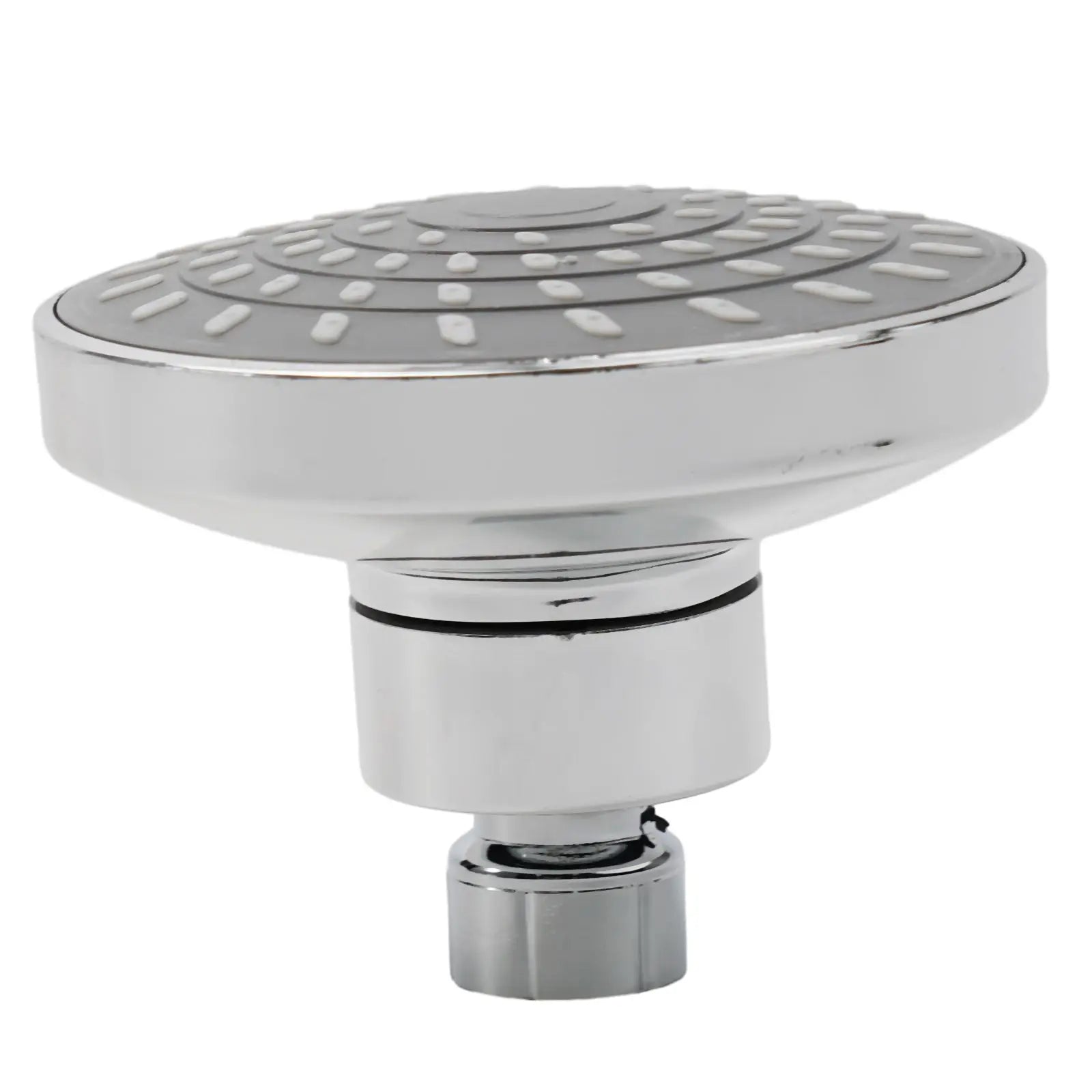Shower Head Sprayer Adjustable Rainfall Wall-Mounted Chrome ABS Plastic High-Pressure Shower Heads Bathroom Fixture Accessories