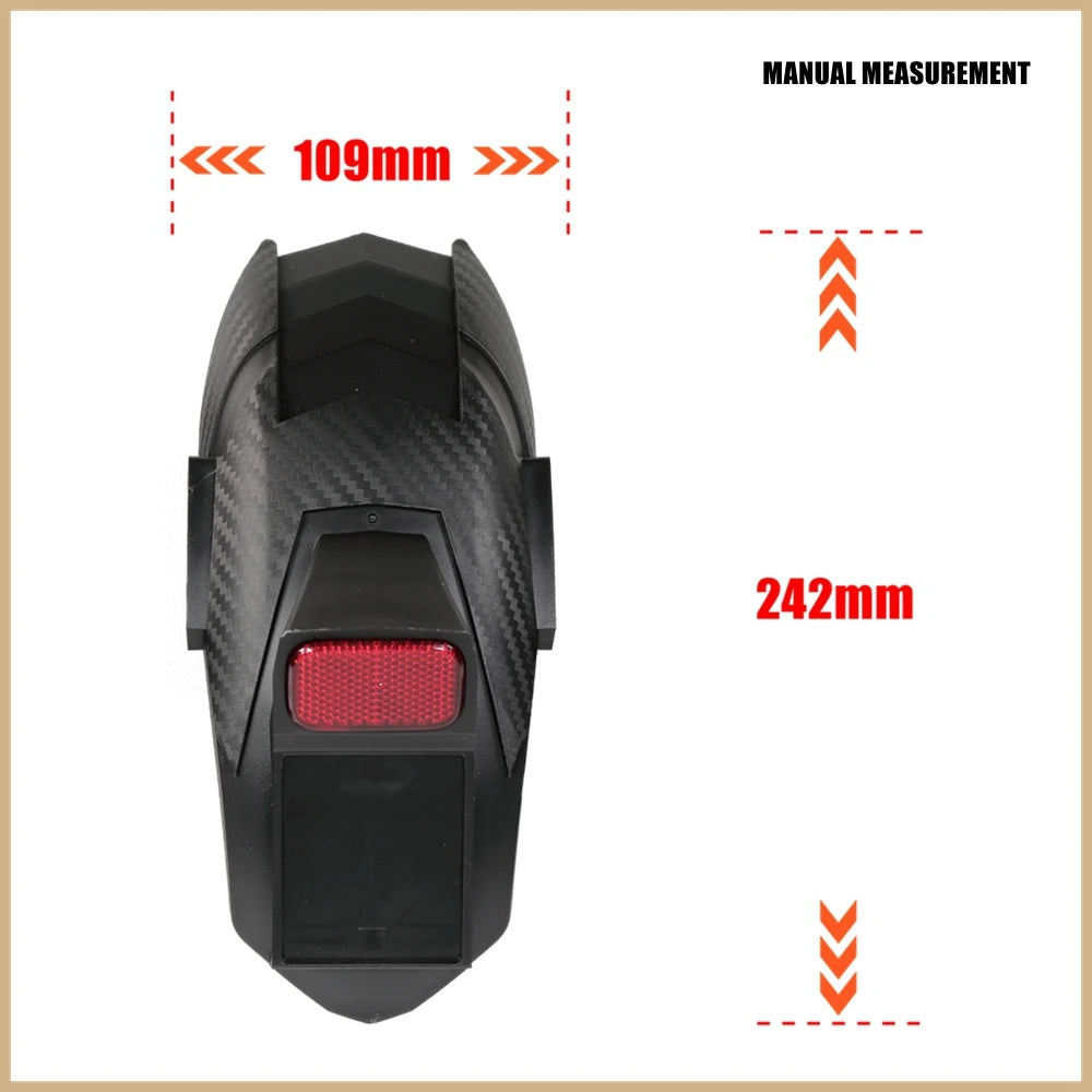 Original Upgraded Rear Mudguard for VSETT 10+ VSETT10 Plus Electric Scooter Fender Wheel Cover Tyre Wing Mud Guard Splash Board