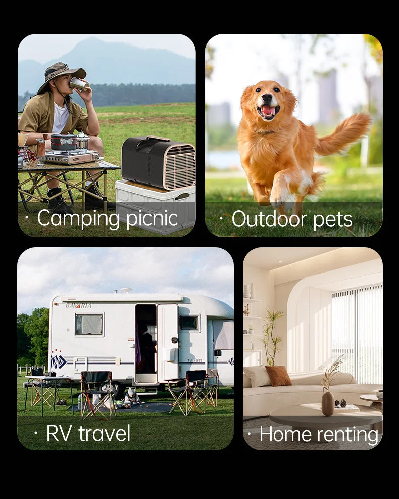 Hot Sale High Quality 5000 Btu Portable Air Conditioner 12v 24v Tent Car Camping Portable Air Conditioner