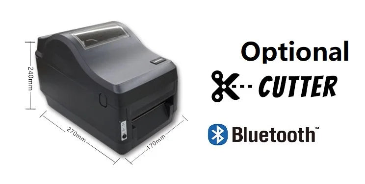 Commercial Automatic Digital Mini Satin Ribbon Printer Machine 203dpi Waterproof Label Home School Cloth Name Tag Gift