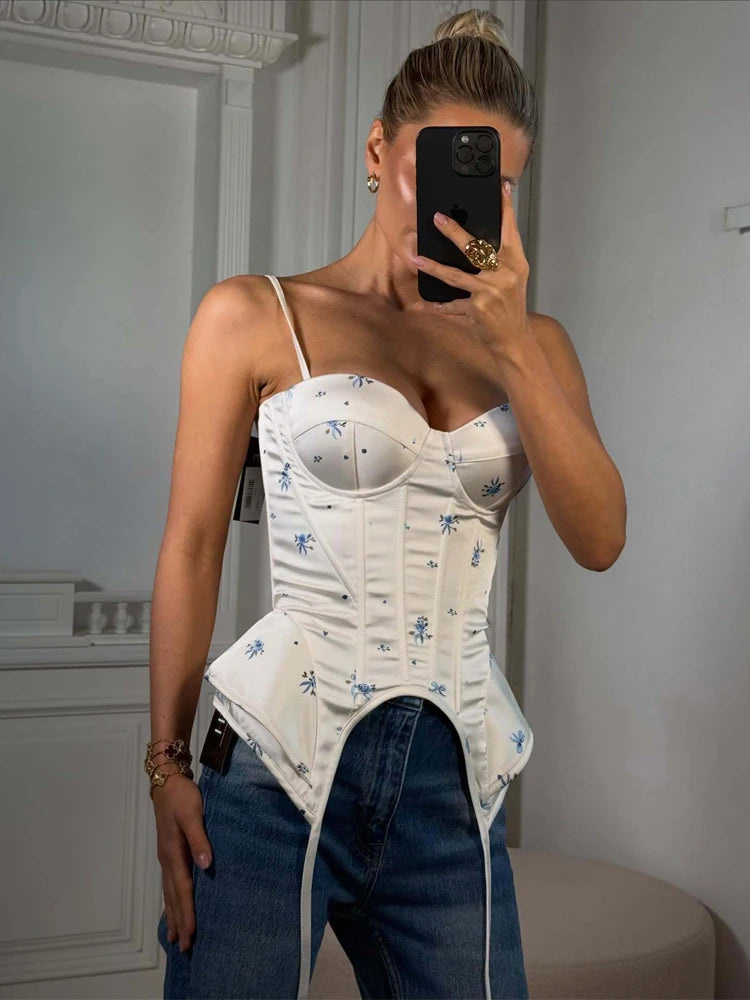 Sexy Lace Patchwork Sling Dress Women V-neck Sleeveless Waist-cinching Irregular Mini Dresses Summer Lady Party Robes 2026 New