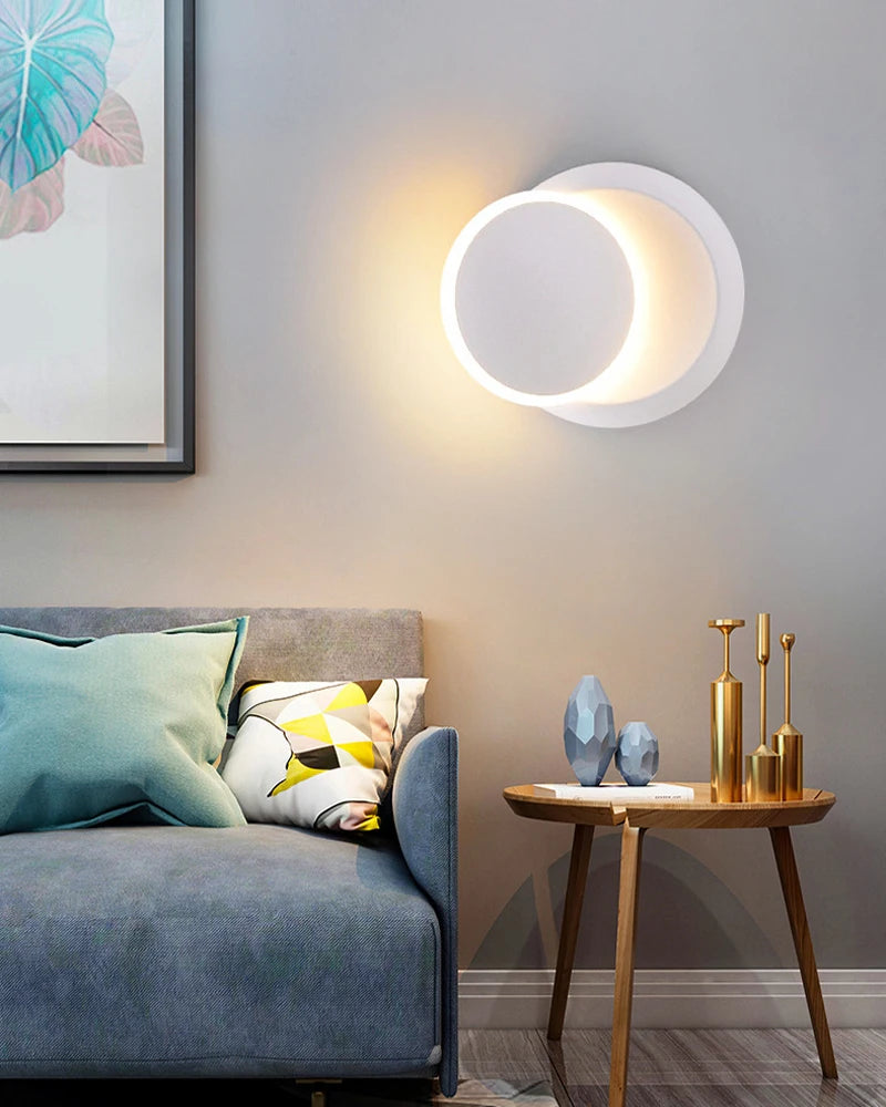 Indoor Lamp Body Touch Switch LED Wall Lamps Bedroom 360° Rotatable LED Wall Lights for Bedside Wall Sconce Lighting Fixtures