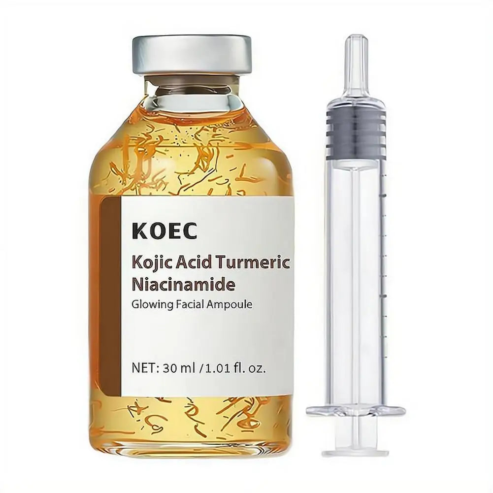 30ml Deep Collagen Silk Peptide Ampoule PDRN Firming Face Serum,Hydrating K-Beauty Essence for Elastic Glowing Skin Care 30/50ml