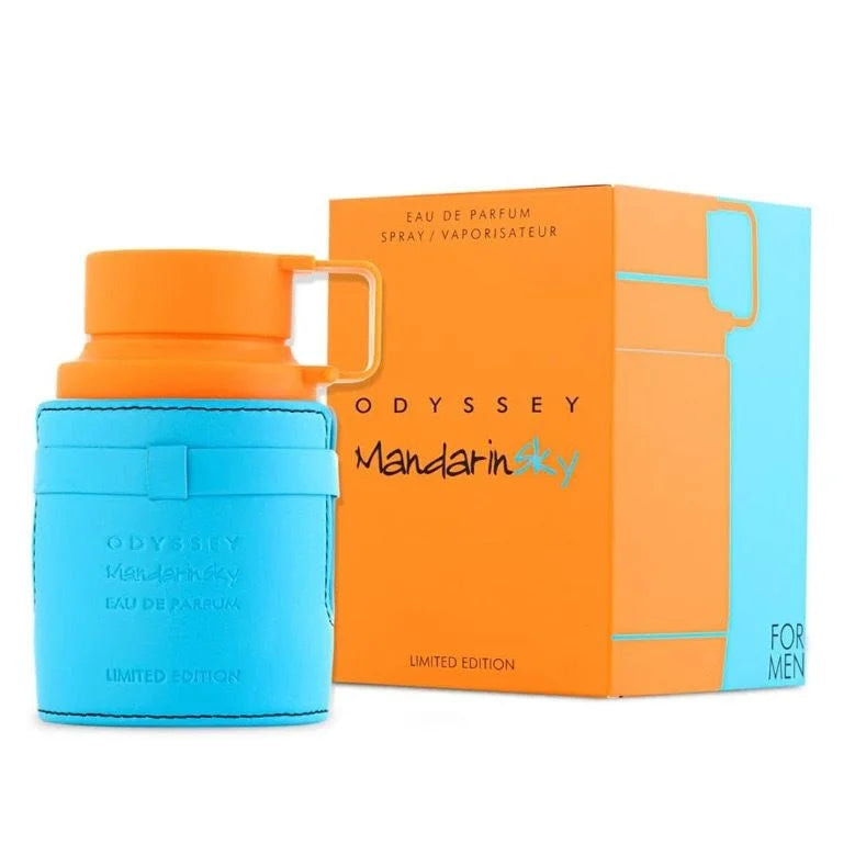 MandarinSky Middle Eastern Gift Box Men's Perfume Collection & Arabian Women's Fragrance with Fruity Notes, Dubai-Style Scent