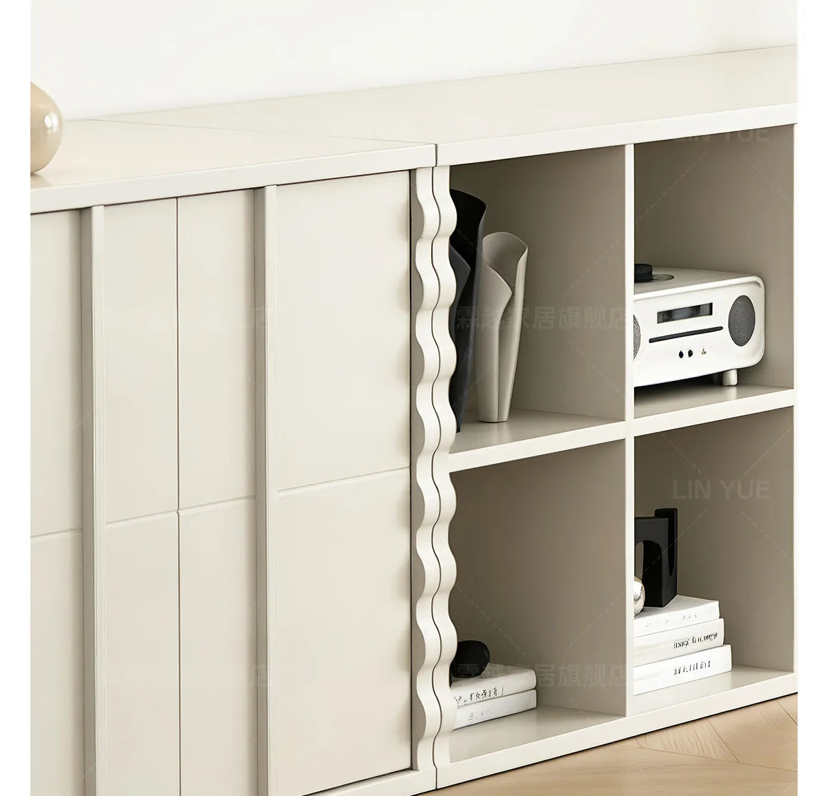 Modern Drinks Cabinets Figurine Modular Solid Wood Shelf Organization Cabinets Clearance Salon Gabinete Furniture For Home