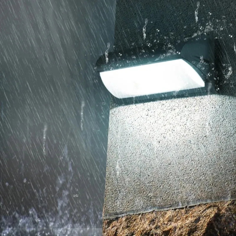 LED Motion Sensor Outdoor Wall Light Waterproof IP65 Retro Style Porch Balcony Garden Courtyard Lamp Living Room Wall Sconce