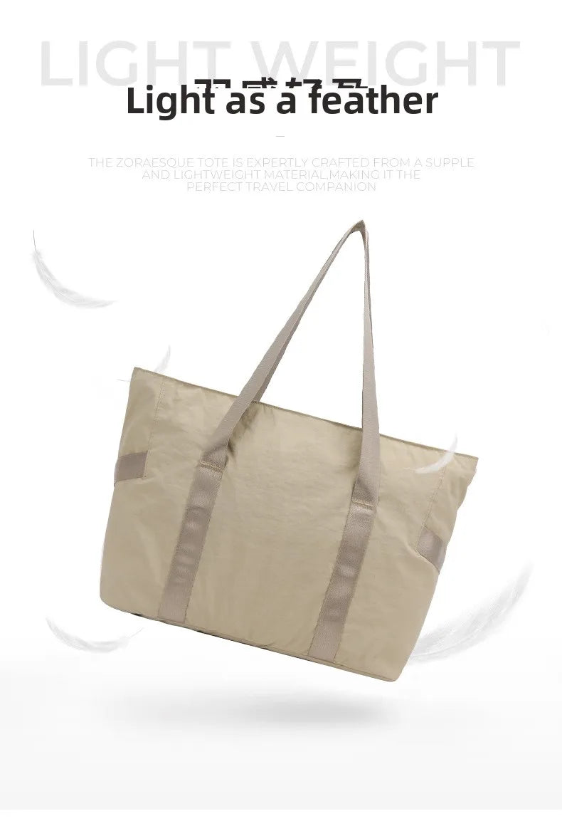 Women's Large Tote Bag with Padded Laptop Compartment, Yoga Mat Travel Work Daily Handbag Shoulder Bag