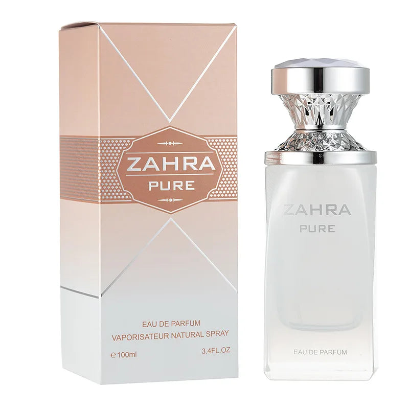 Arab Fresh Fruity Woody Perfume 100ml Citrus Cedarwood Lavender Women's Elegant Eau De Toilette Long-lasting Natural Fragrance