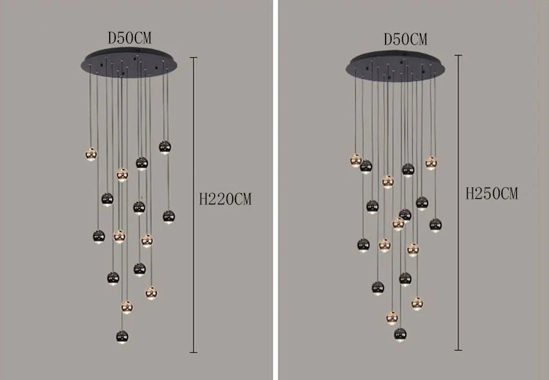 Modern Home Decor Led Lights Pendant Light Lamps  Chandeliers For Living Room Hanging Light Indoor Lighting